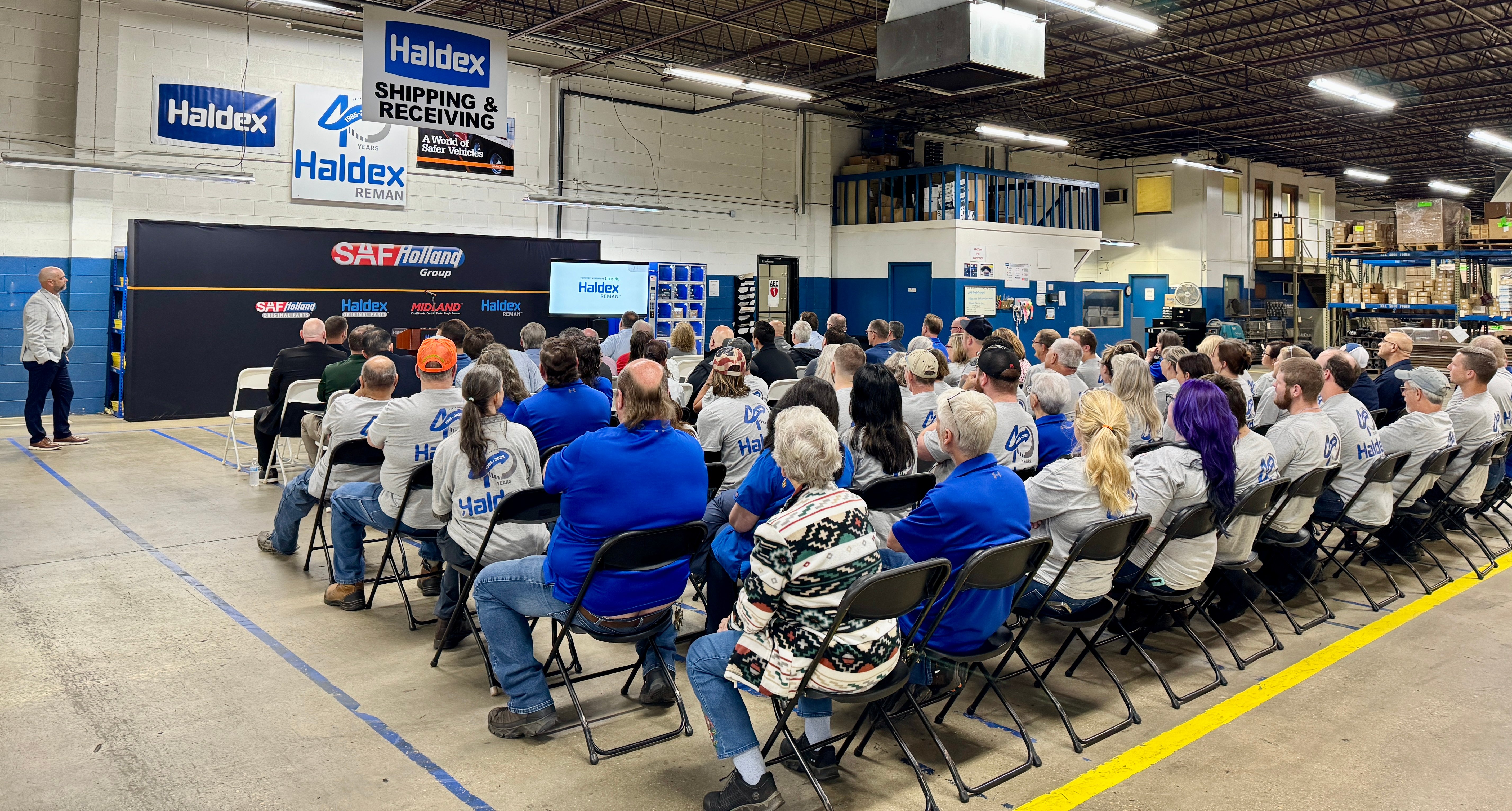 SAF-Holland Celebrates Haldex REMAN 40th Anniversary