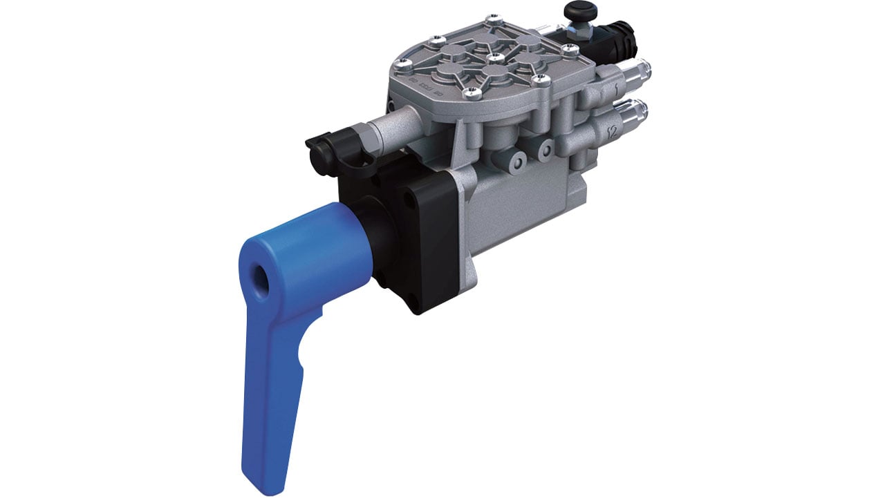 Haldex Raising and lowering valve